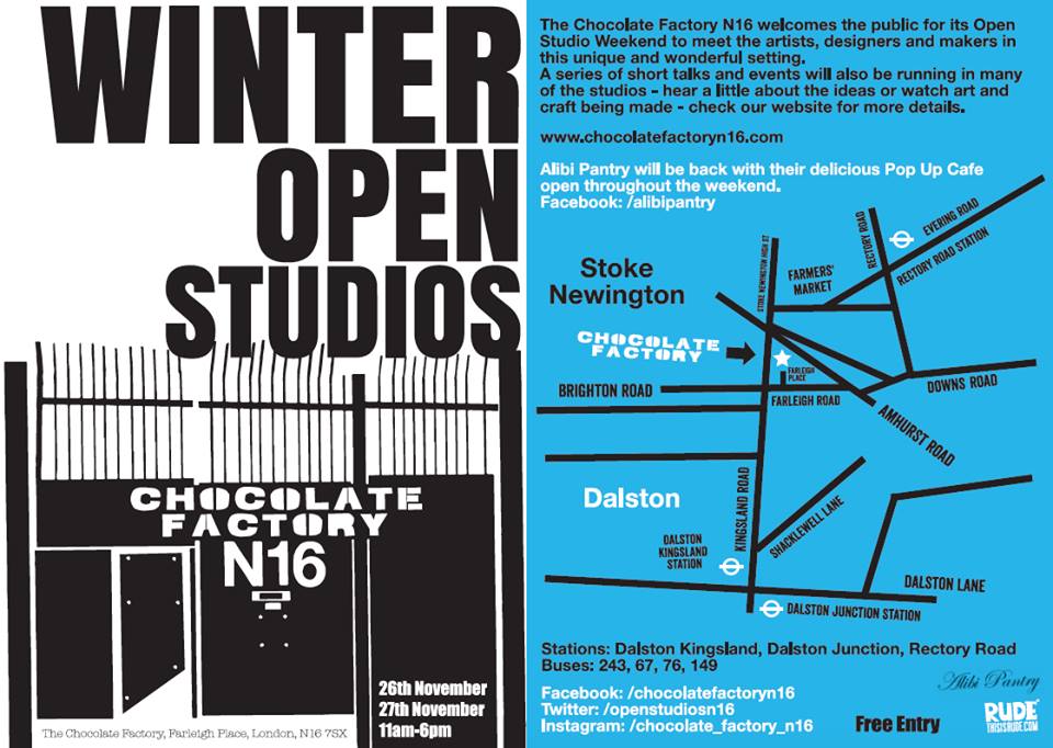 Open Studios flyer
